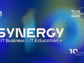 Стартовала регистрация на участие в ежегодном мероприятии в ИТ-сфере Synergy. IT Business & IT Education: 10th anniversary edition»